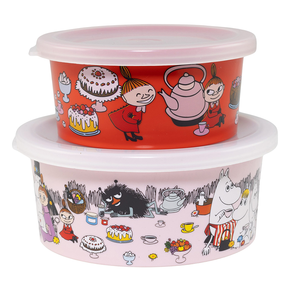 Højrestart Moomin Picnic Little My, Snackboks, 2-pak