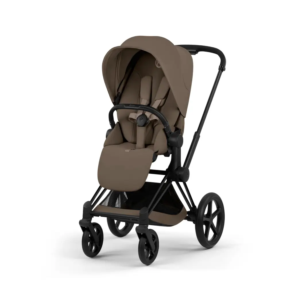 Cybex PRIAM barnevogn Matt Black/Coconut Brown