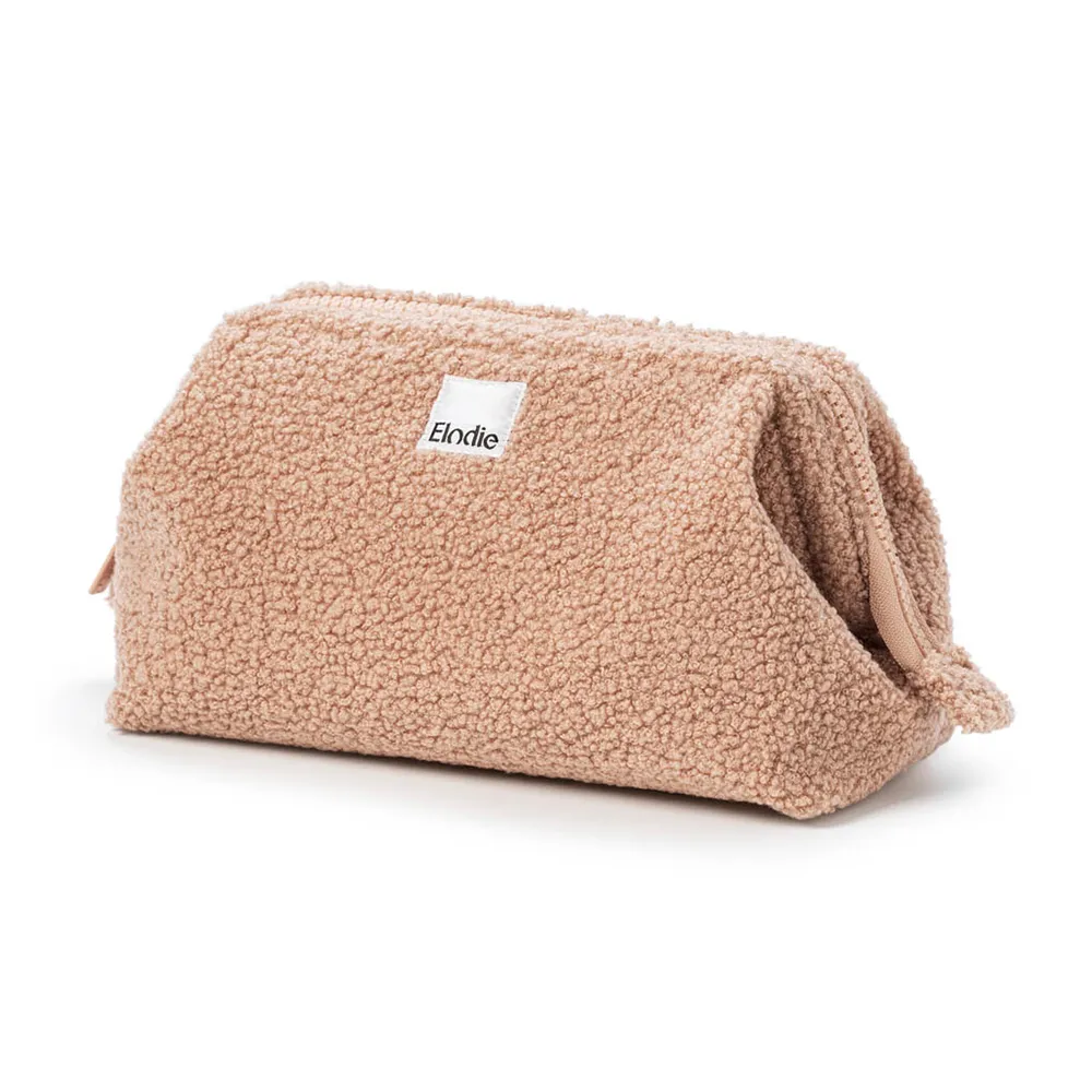 Elodie Zip&Go toilettaske Pink Bouclé