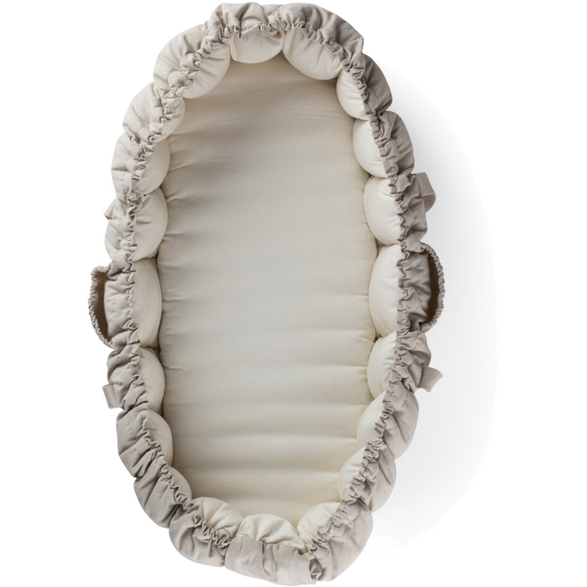Sebra Babynest 3-i-1 med kaleche morning beige melange