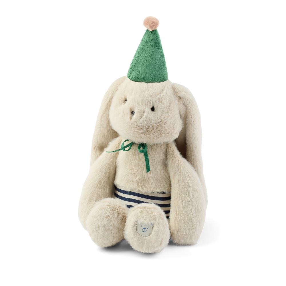 Liewood Bertrand Rabbit Celebration Teddy Mist / Blå stribet mix 2735
