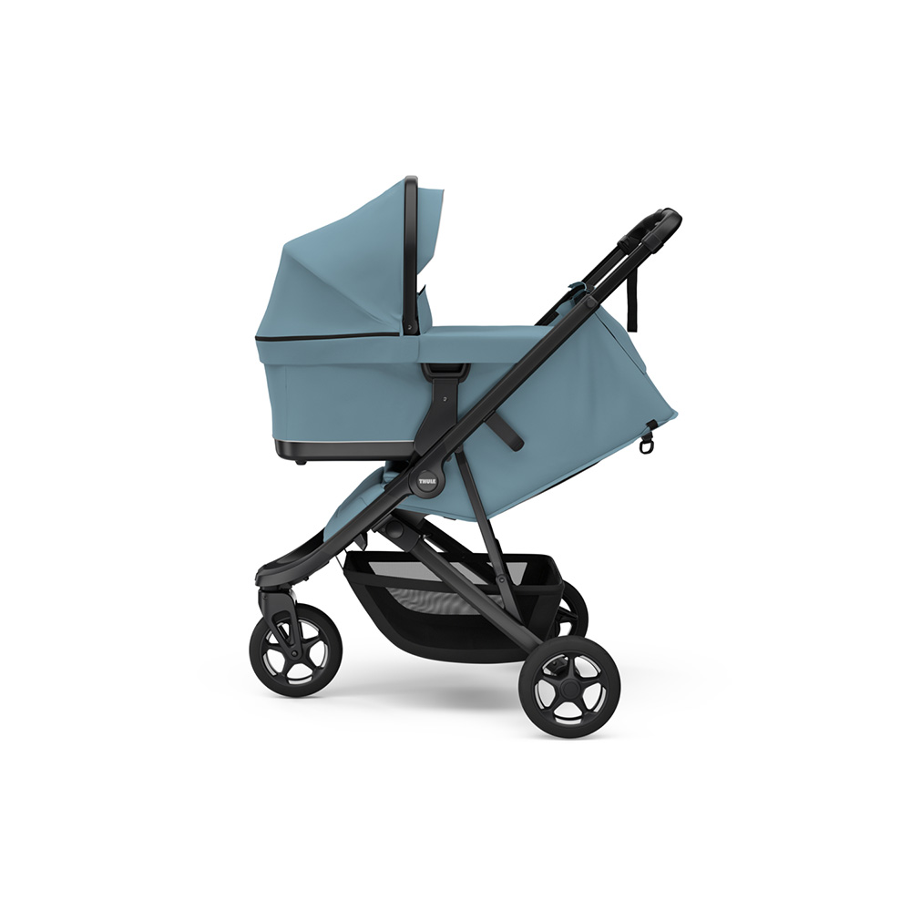 Thule Spring 2 klapvogn Mid Blue on Black