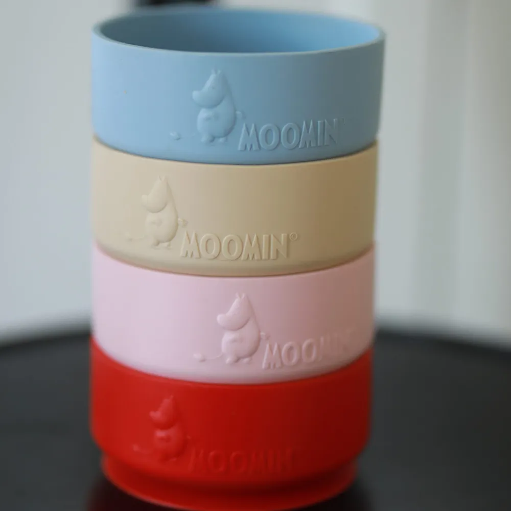 Rätt Start Mumin Silikone-skål med sugekop Latte Beige
