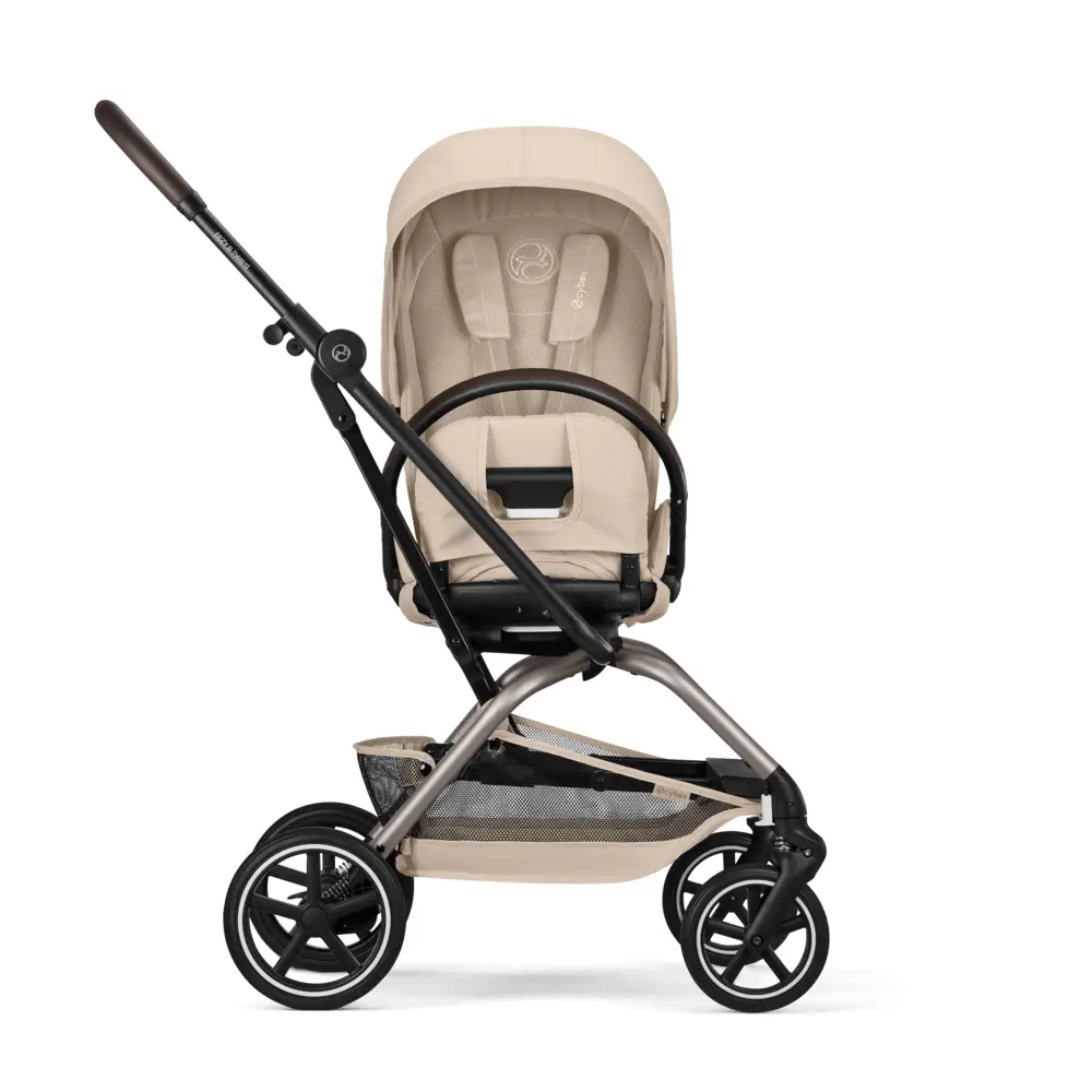 Cybex EEZY S TWIST klapvogn + 2 TPE Almond Beige