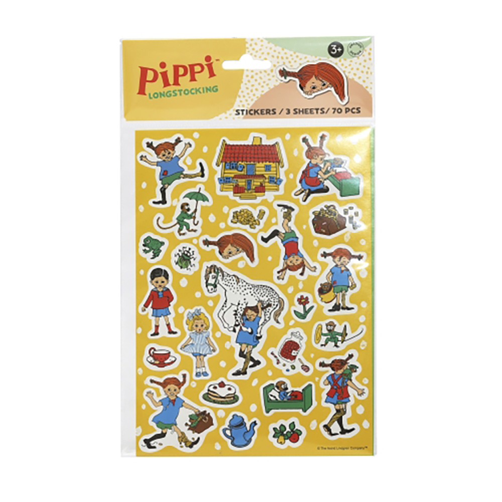  Pippi klistermærker