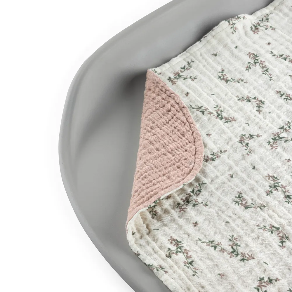 Sebra pusleunderlag 2-pak muslin Powder blue