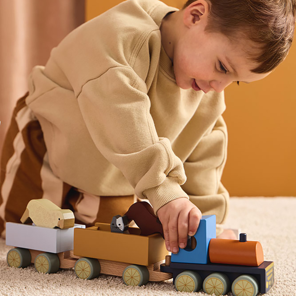Kids Concept Tog med bondegårdsdyr