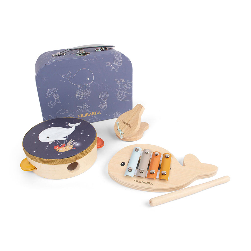 Filibabba spilletaske instrument