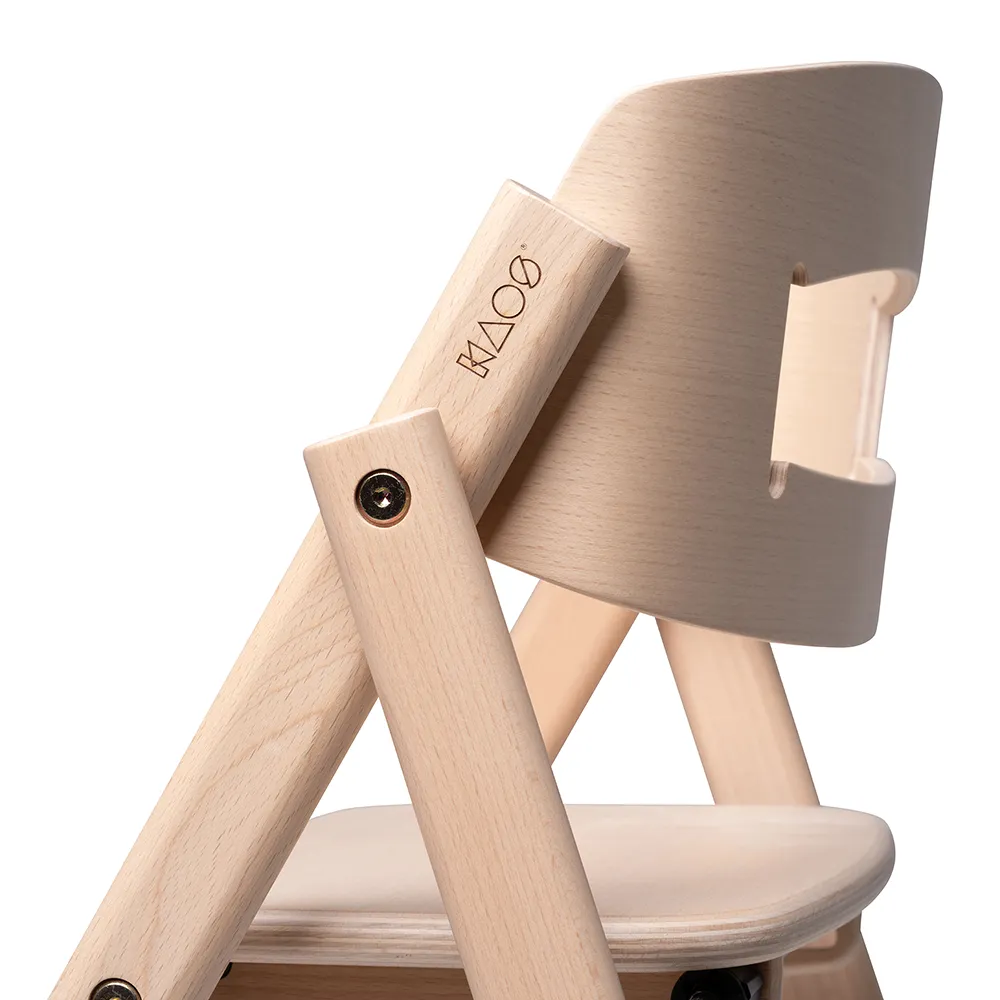 Kaos Klapp højstol bøg natural