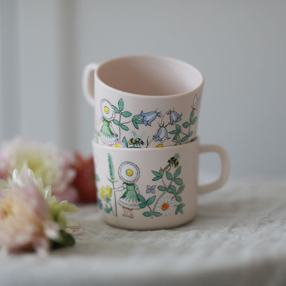 Rätt Start Beskow Blomsterfestival-krus med hank