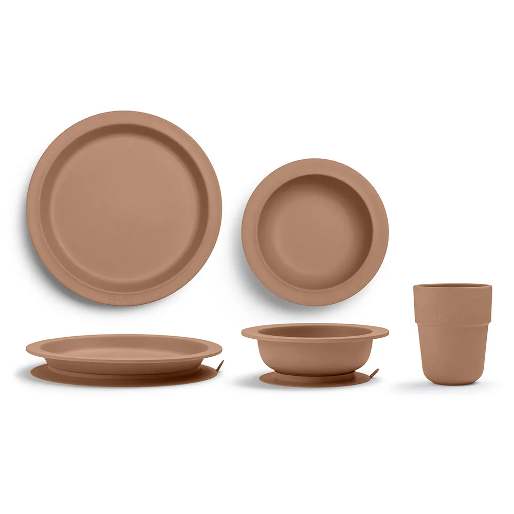 Elodie Details Børneservice 3delt Soft Terracotta