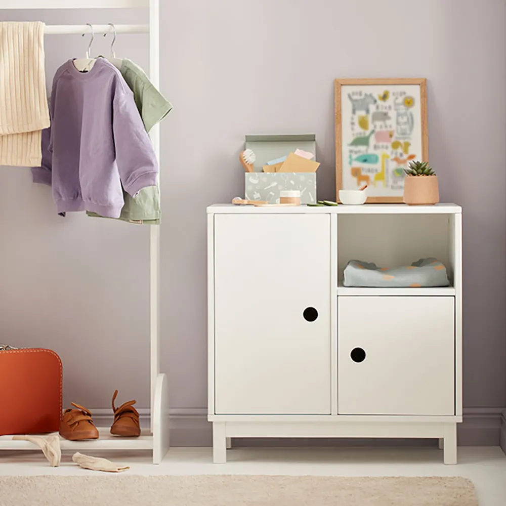 Kids Concept Cabinet hvid STAR