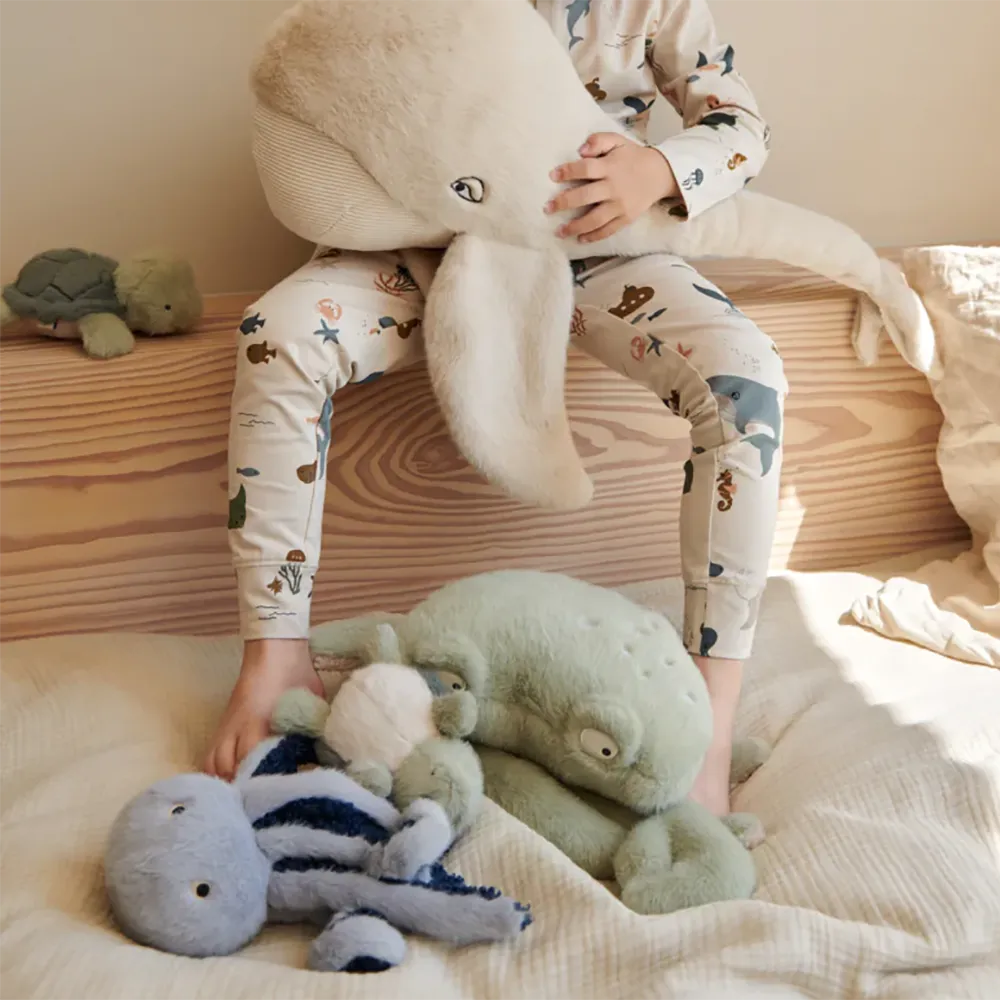 Liewood Binnie Octopus Nuttet legetøj Arctic blue