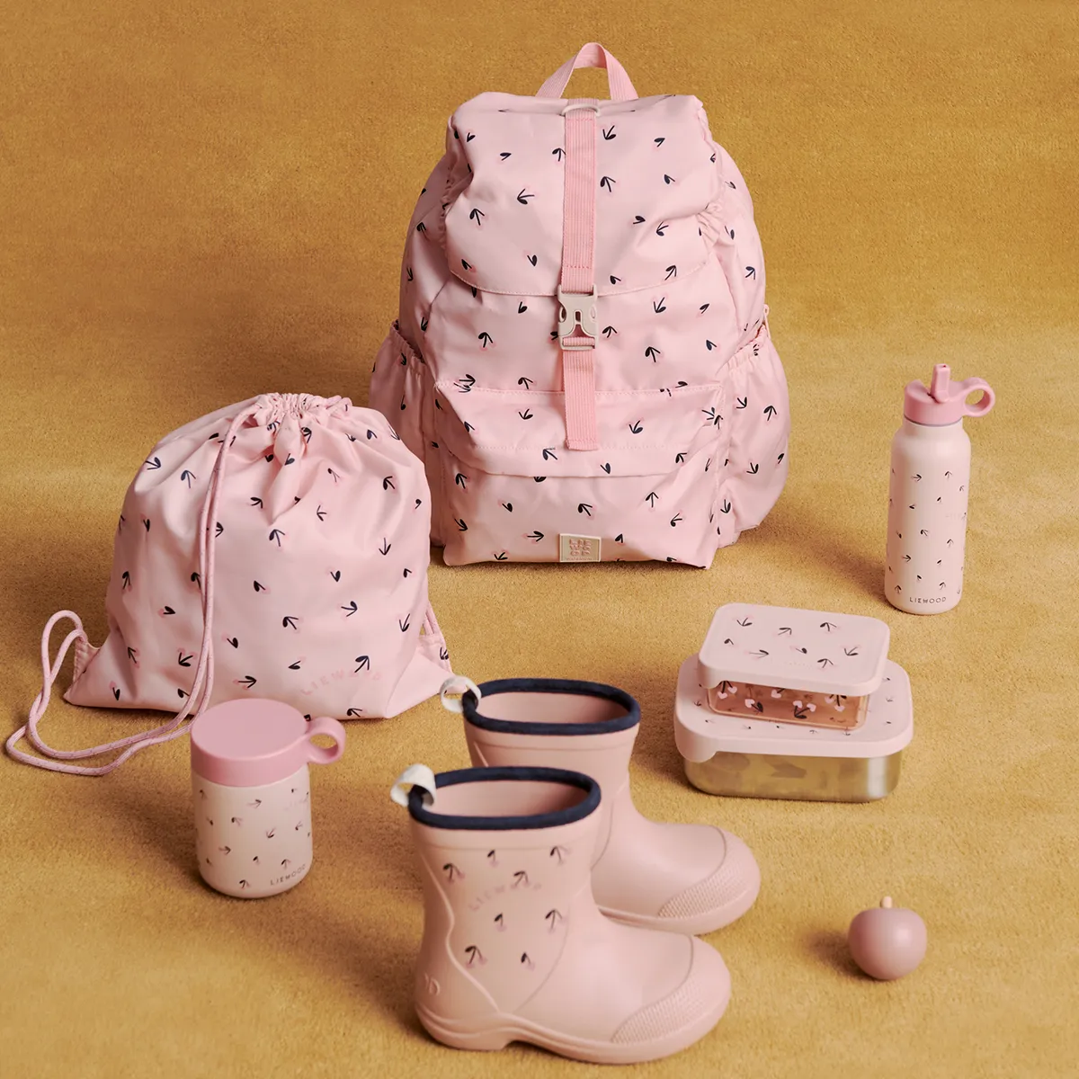 Liewood Kiani madkasse Mini Cherry heart / Rosey