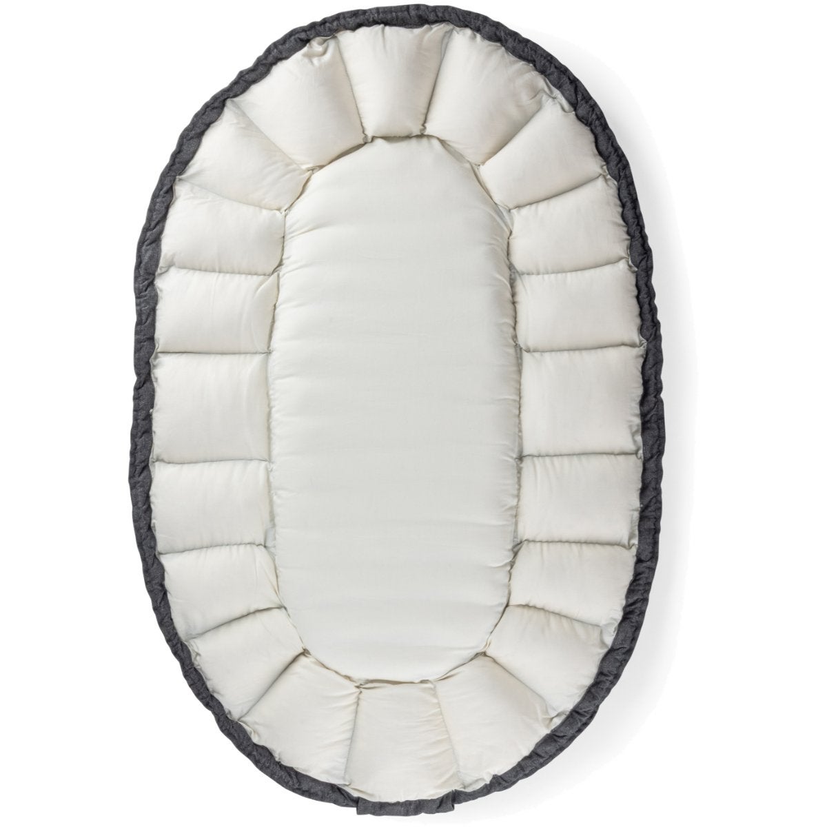 Sebra Babynest 3-i-1 med kaleche dark grey melange