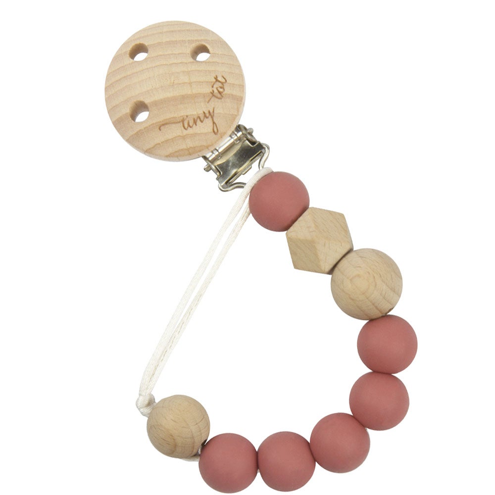 Tiny Tot-sutteholder Nordic Love Chestnut