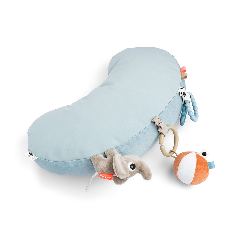 Done by Deer Tummy time aktivitetspude Playground Blue