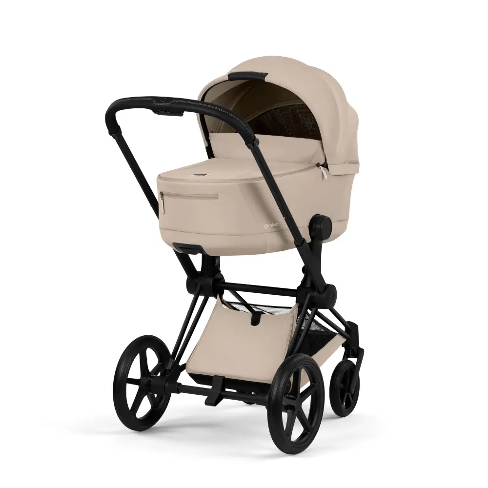 Cybex PRIAM barnevogn Matt Black/Cozy Beige