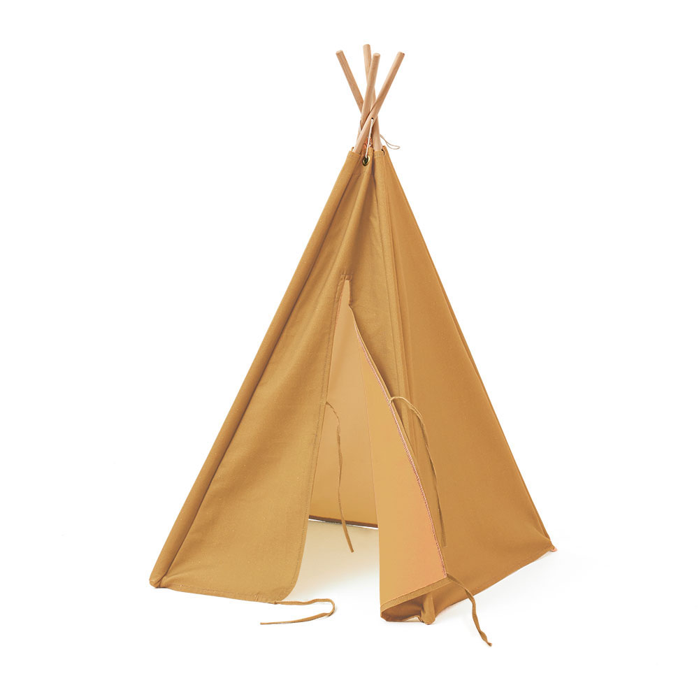 Kids Concept Tipi-telt mini gul