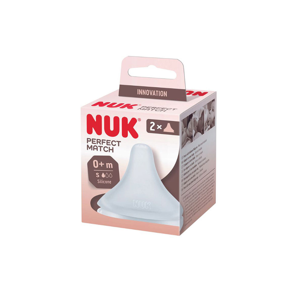 NUK First Choice Flaskesut S 0 mdr.+