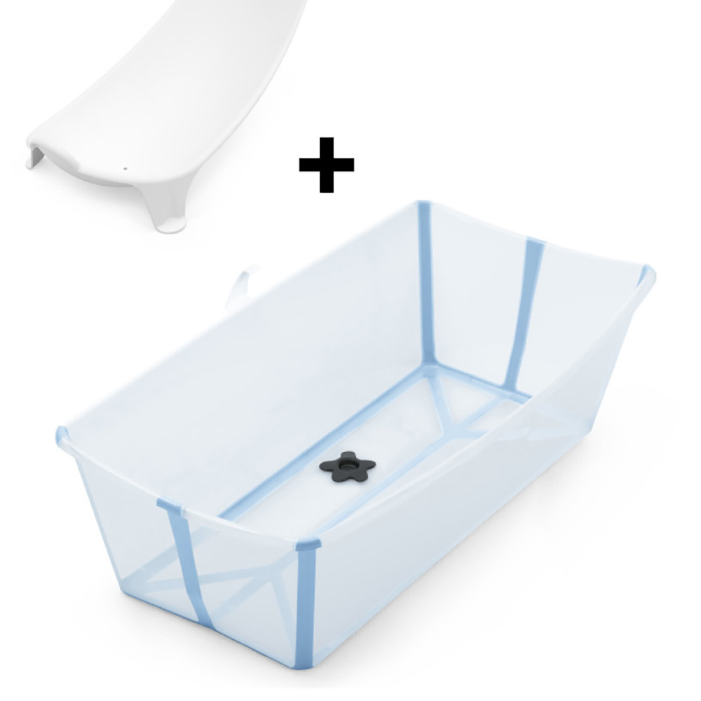 Stokke Flexi Bath X-Large Badestøtte Glacier Blue