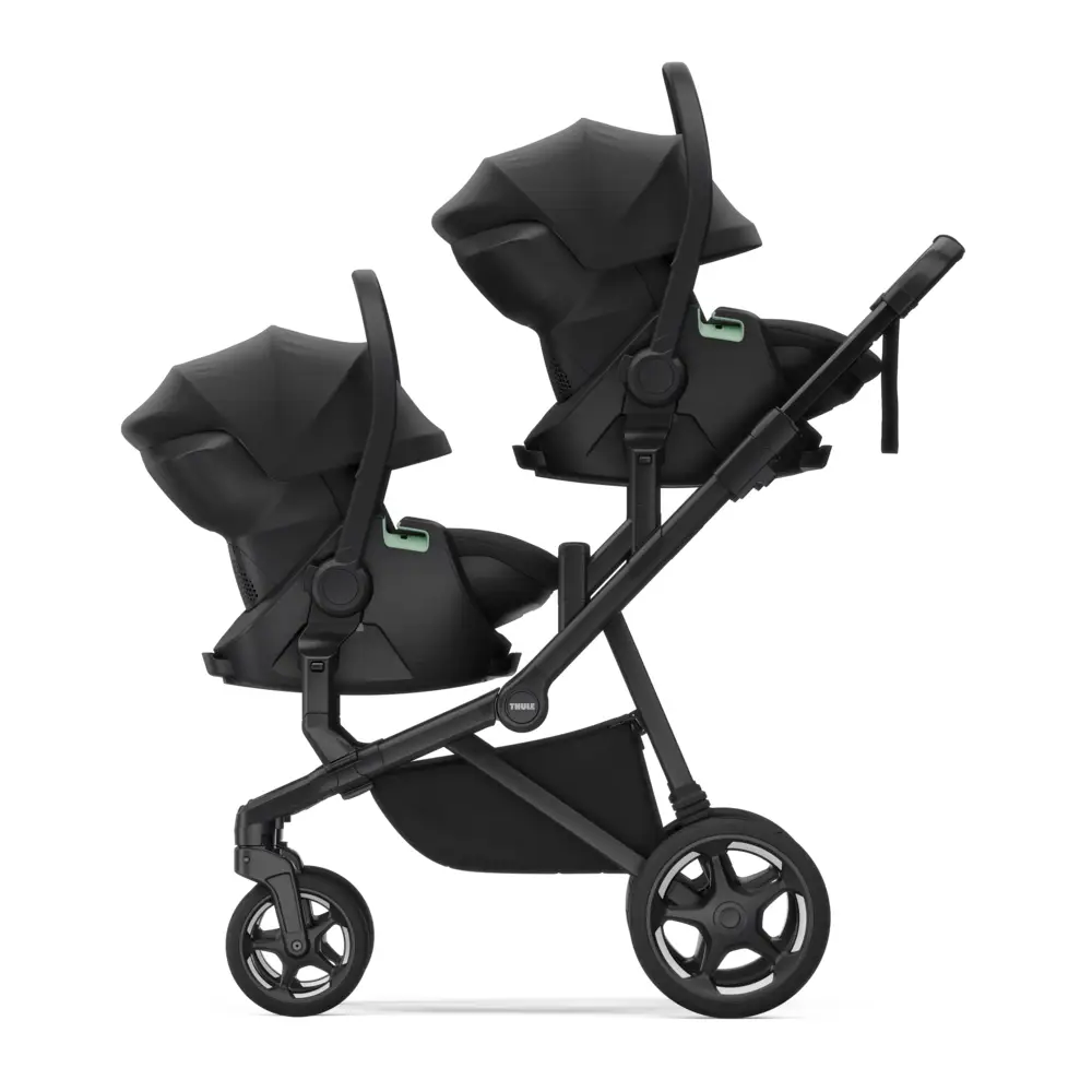 Thule Sleek 2 klapvogn sort