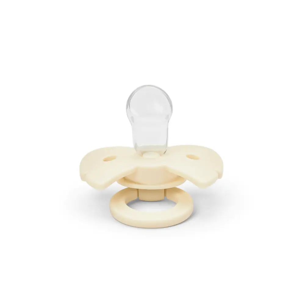 Elodie Binky Bow Sut Havre Hvid One size