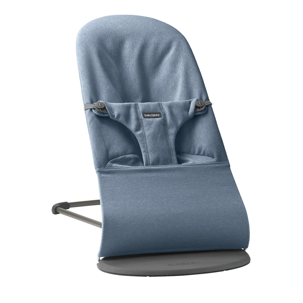 Babybjörn Babysitter Bliss woven Melange Blue