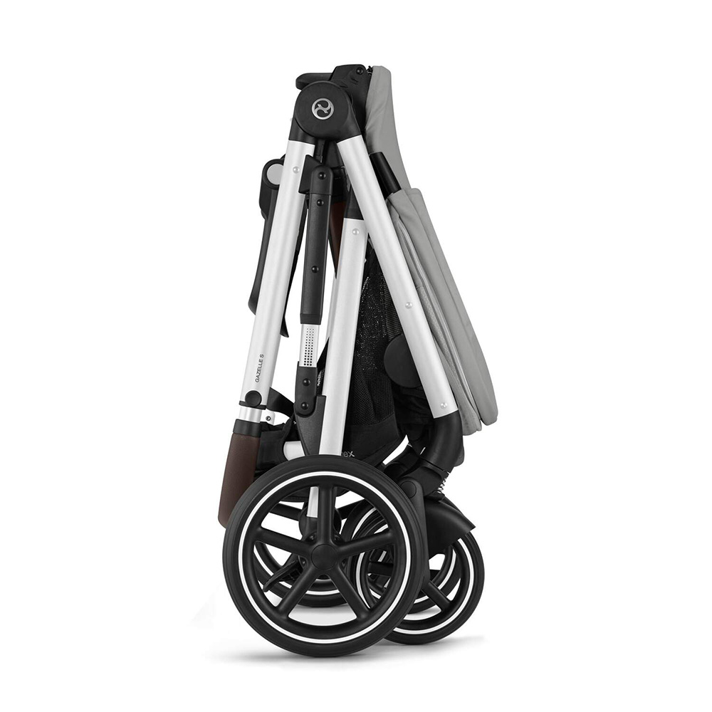 Cybex GAZELLE S Klapvogn Stone Grey | mellem grå