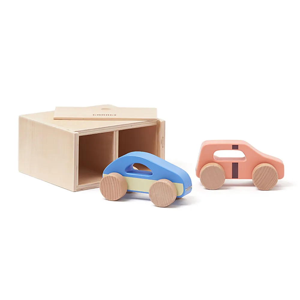 Kids Concept Cars 2-pak med garage AIDEN