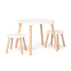 Kids Concept Bord og skamler hvid