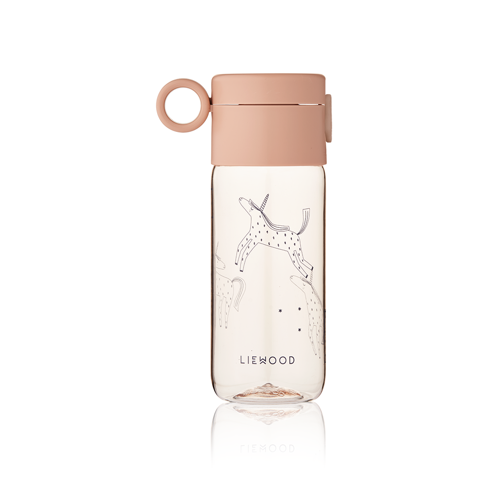 LIEWOOD Clemence vandflaske 350 ml enhjørning / pink