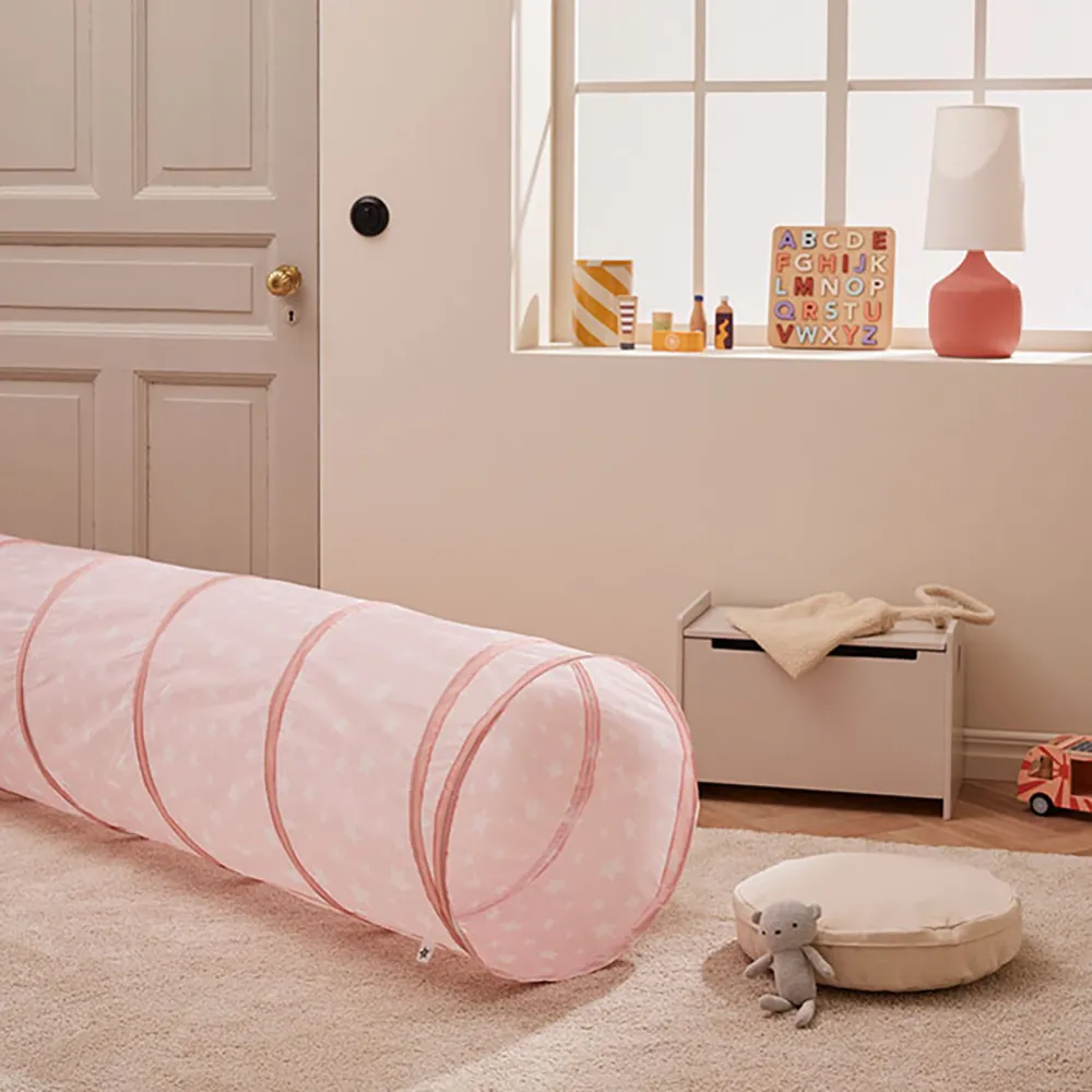 Kids Concept Tunnel pink STAR