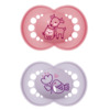 MAM Original 16-36 måneder Silk Pink 2p
