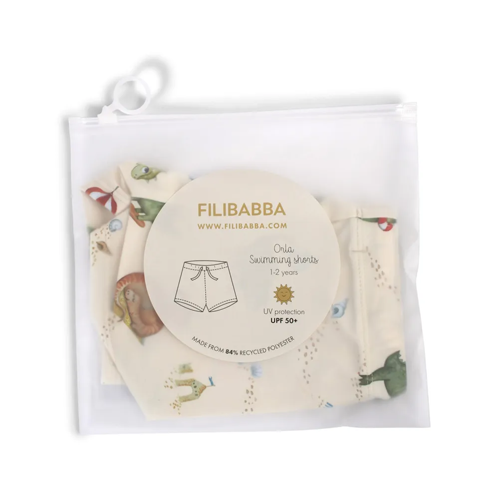 Filibabba Orla Badeshorts 1-2 år – Dino Beach