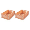 Liewood Weston opbevaringsboks S 2-pack Tuscany rose 2074