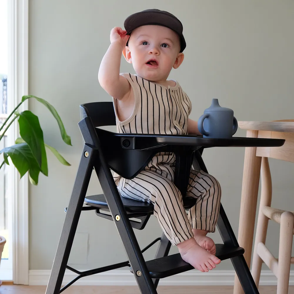 Kaos Klapp Højstol Eg sort