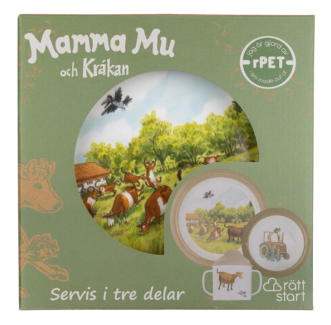 Rätt start Mamma Mu, børneservise, 3-dele