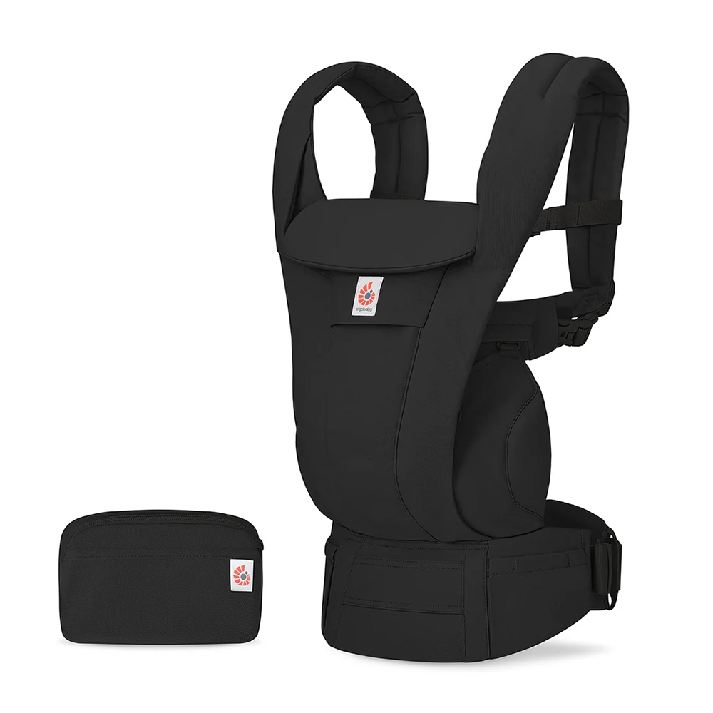 Ergobaby Omni Deluxe Cotton Bæresele - Onyx Black