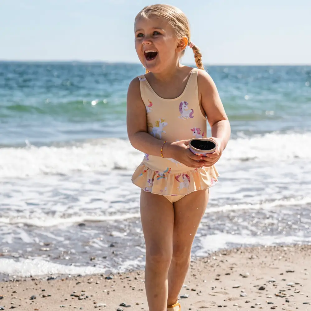 Filibabba Eva – badedragt 3-4 år – enhjørning shores