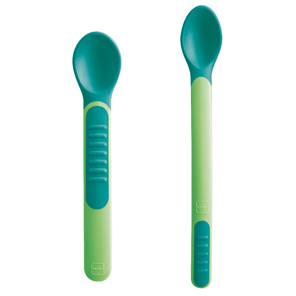 MAM Heat Sensitive Skeer & Etui 1p Blandede farver