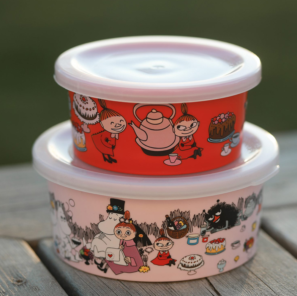 Højrestart Moomin Picnic Little My, Snackboks, 2-pak