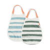 Done by Deer Pull-over hagesmæk 2-pack Stripes Blue/Green