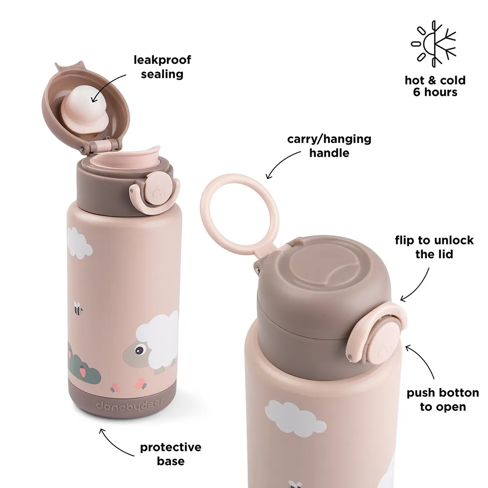 Done by Deer vandflaske Tiny Farm Powder 340 ml